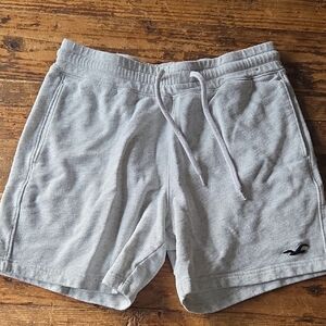 Hollister Light Gray Athletic Shorts